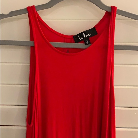 Red LuLus dress - Picture 2 of 3